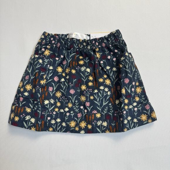 Little Co. by Lauren Conrad Corduroy Skirt Infant Girls Size 6 Months Navy - Picture 1 of 7